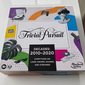 Trivial Pursuit Decades 2010-2020 Game